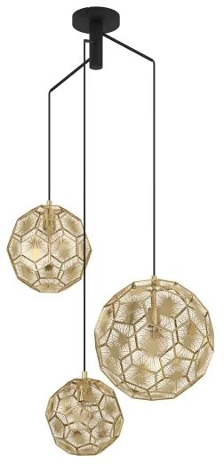 Lustră pe cablu SKOURA 3xE27/60W/230V Eglo 39758