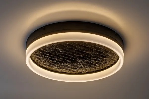 Rabalux 71523 - LED reglabil (compatibil cu dimmer) plafonieră TIMMO 24W/230V 3000-6500K Ø 40 cm negru + telecomandă inclusă