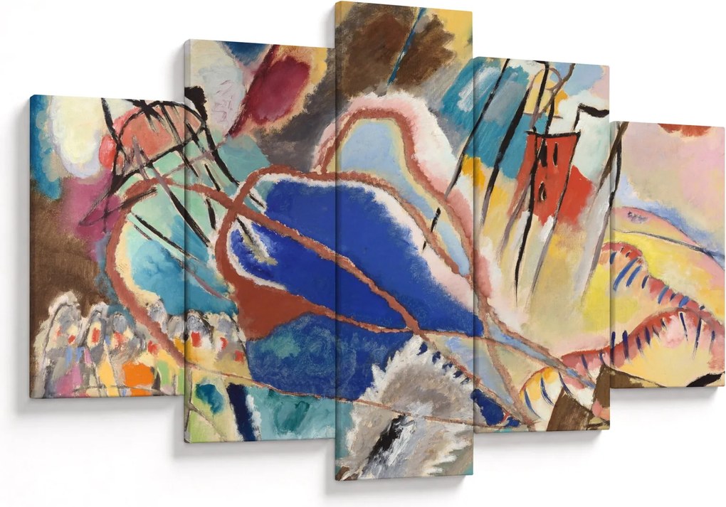 Tablou - Vasily Kandinsky, Improvisation No. 30 (Cannons), reproducere (150x105 cm)