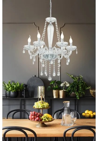 Eglo 39099 - Lustra BASILANO 1 6xE14/40W/230V