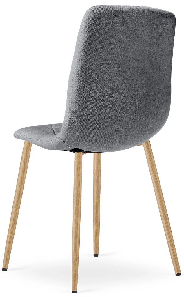 Scaun de dining gri LIBRA