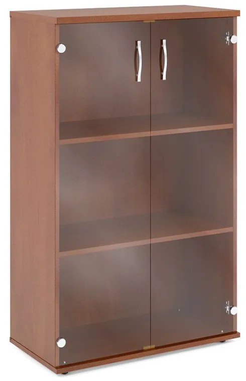 Dulap mediu Impress 74 x 37 x 119,6 cm, nuc închis