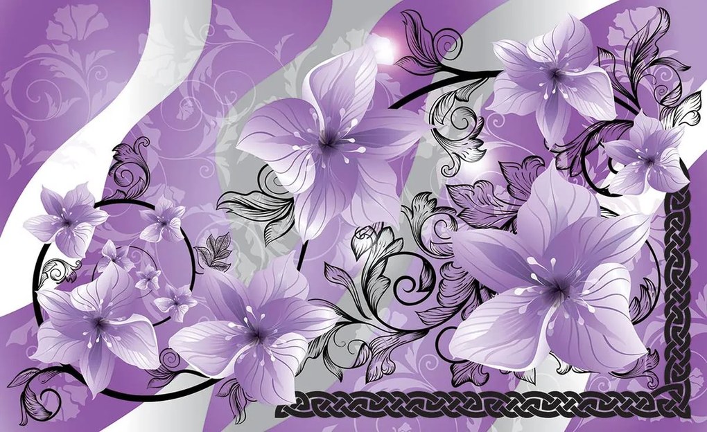 Fototapet - Flori (254x184 cm)