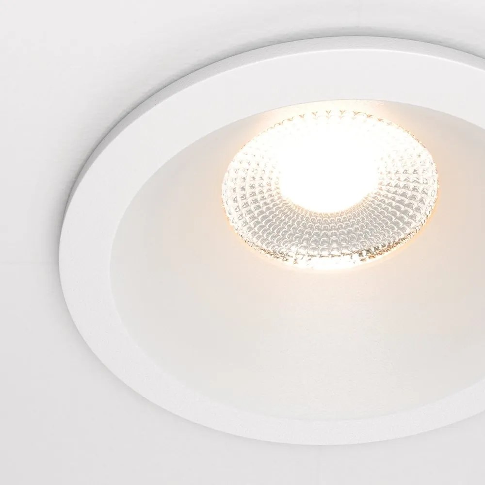 Spot LED incastrabil design modern IP65 Zoom alb 8,5cm