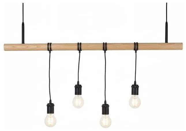 Candelabru LED suspendat pe cablu 4xE27/6,5W/230V 2500K