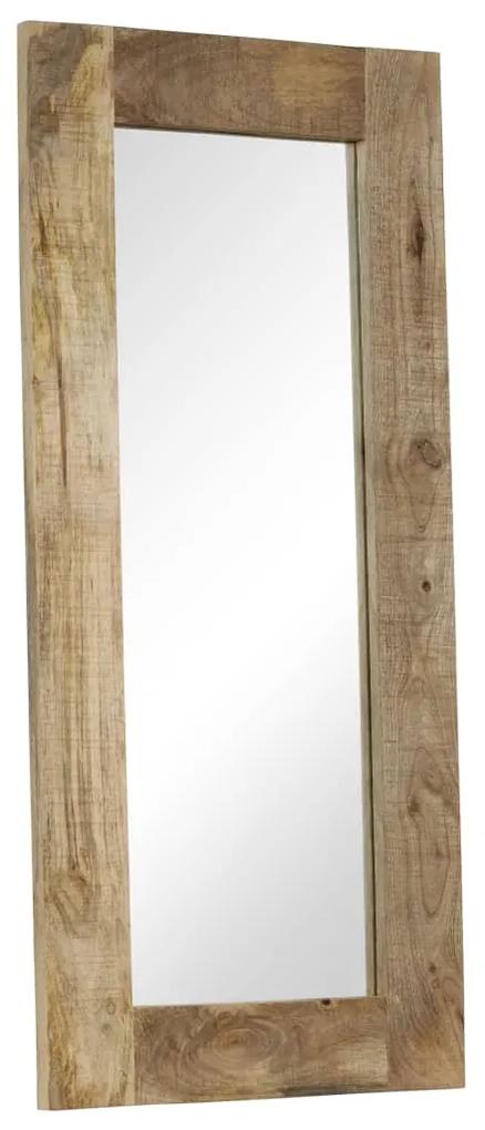 Oglinda, lemn masiv de mango, 50 x 110 cm 1, 50 x 110 cm