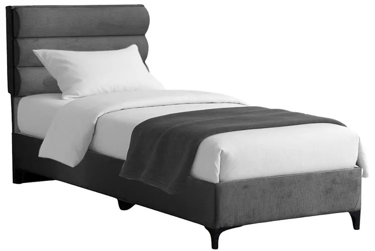 Pat Lixtor 120x200 Cm  Tapiterie Textila Gri Antracit