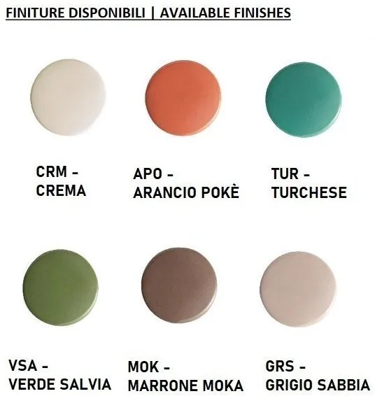 Pendul ceramic design italian realizat manual AFOXÉ Large