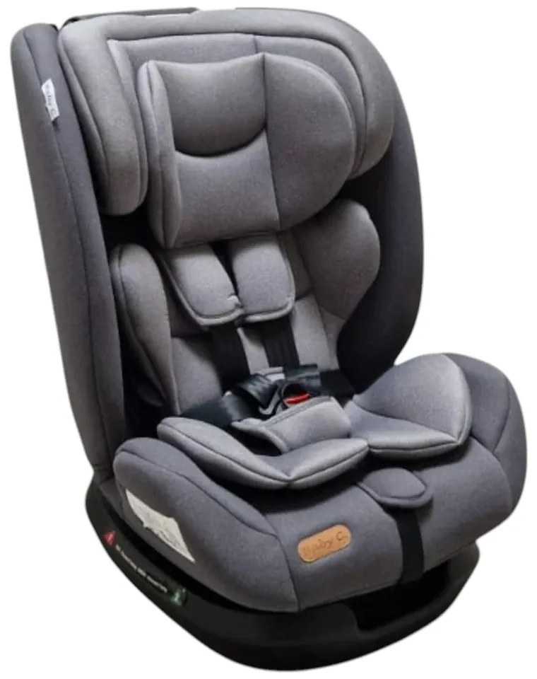 Scaun Auto Baby Care™ BS16P, Transformabil in scoica auto, Omologare R-129 i-Size, 0-36 kg, Spatar reglabil in 4 trepte, Sistem de prindere in