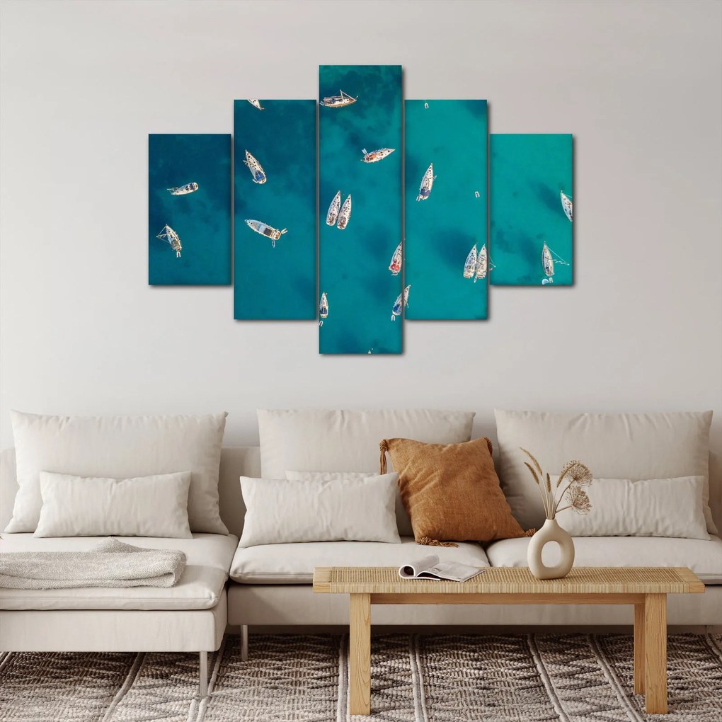 Tablou - Sailboats (150x105 cm)