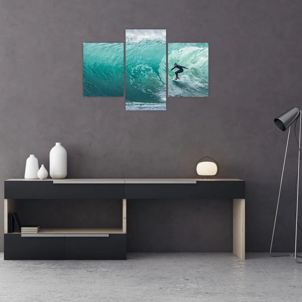 Tablou cu surferi (90x60 cm)