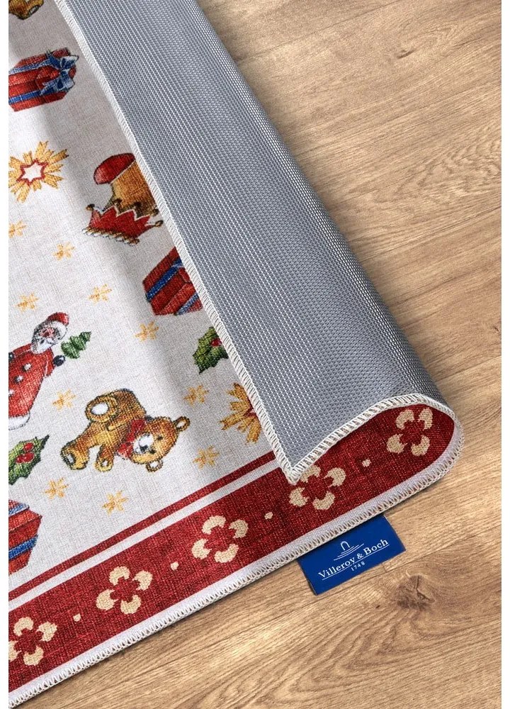 Covor roșu 160x230 cm cu model de Crăciun Red Christmas – Villeroy&amp;Boch