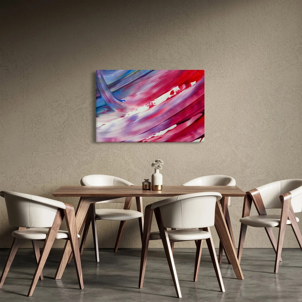 Tablou - culorile rozalbaste (90x60 cm)