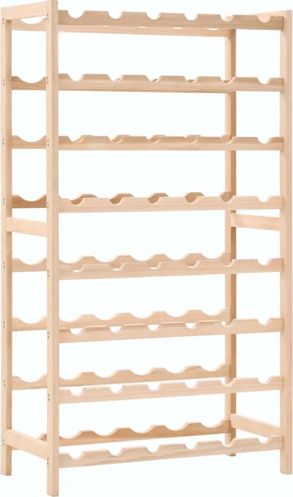 vidaXL Suport sticle de vin, lemn de cedru, 57,5 x 28 x 102 cm