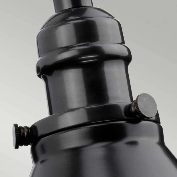 Aplică Elstead PV1-OB PROVENCE 1xE27/60W/230V negru