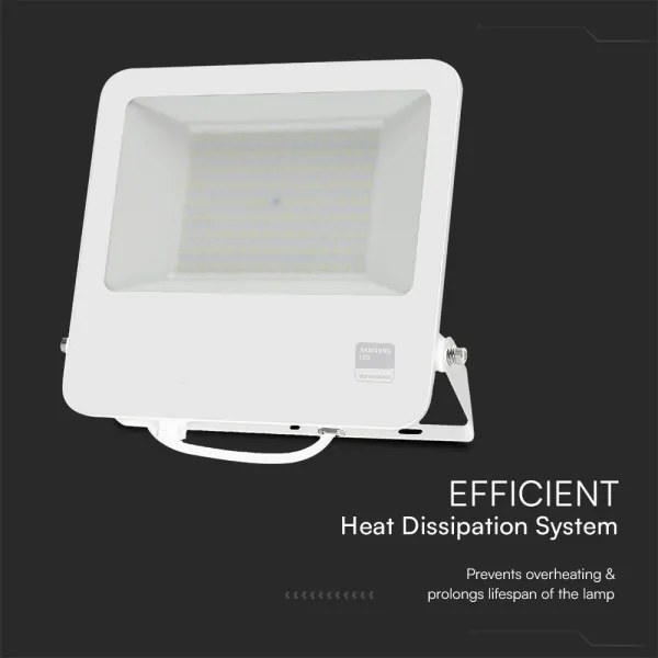 Proiector LED SAMSUNG CHIP LED/100W/230V 6400K IP65 alb