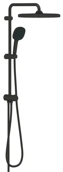 Coloana de dus negru mat Grohe Tempesta Cosmopolitan 250 Cube fara baterie
