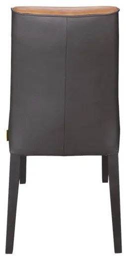 Set masa extensibila Fiona cu 6 Scaune, Brun inchis
