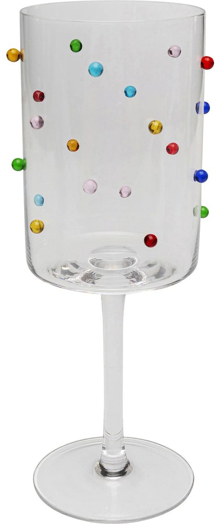 Pahar de vin Party Dots 23 cm