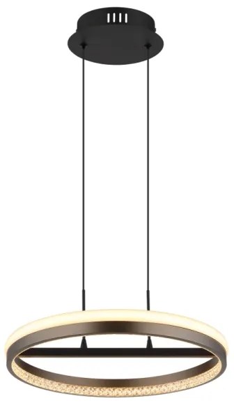 Globo 67179H - Lustră LED suspendată pe cablu DELLA LED/40W/230V 3000/4000/6000K diam. 39,7 cm