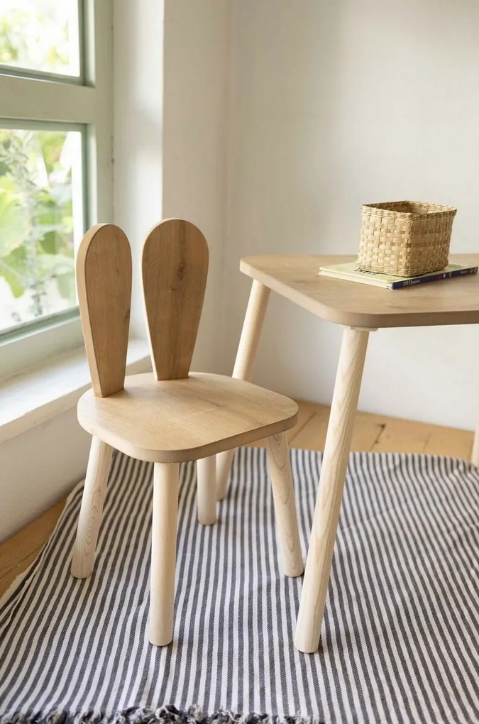 Scaun pentru copii Bunny Chair - Brown