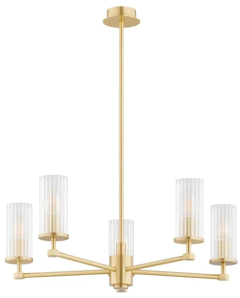 Candelabru elegant realizat din alama Hampton 5L