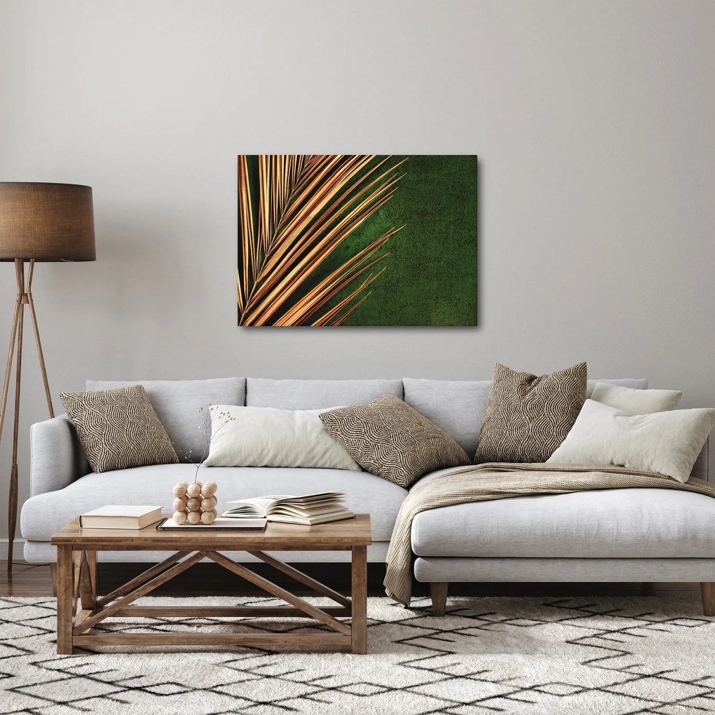 Tablou cu frunză (70x50 cm)