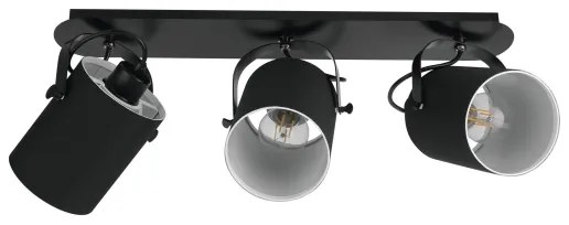 Eglo 33647 - Plafonieră cu spoturi VILLABATE, 3 x E27 / 10W / 230V