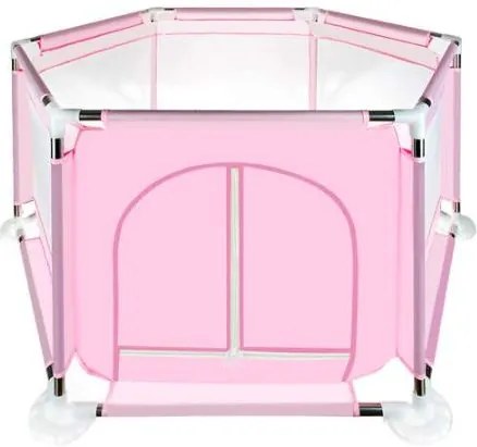 Țarc textil pentru copii Pink BASIC
