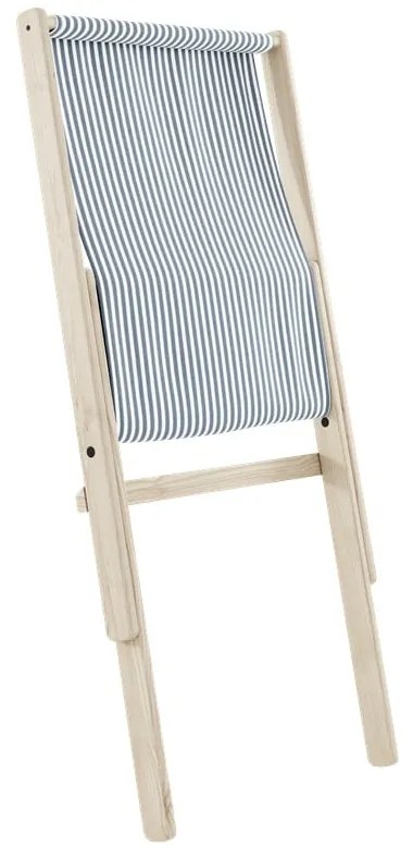 Fotoliu pliabil Karup Design Boogie Raw/Beach Blue