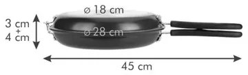 Tescoma Tigaie PRESTO 26 cm, galbenă