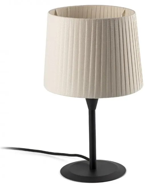 Veioza / Lampa de masa moderna design elegant SAMBA negru/bej 64311-38