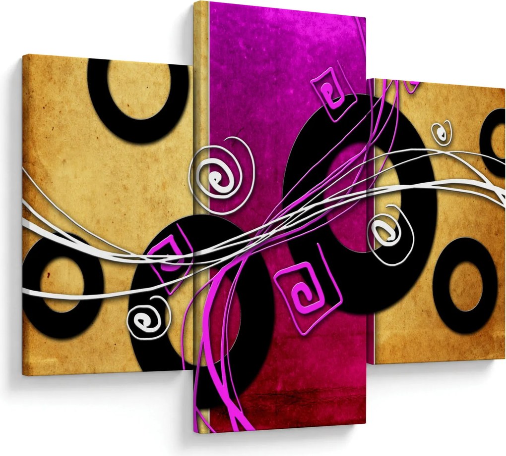 Tablou abstracției (90x60 cm)
