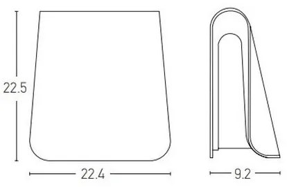 Aplică LED de exterior LED/6W/230V IP54 antracit Zambelis E245