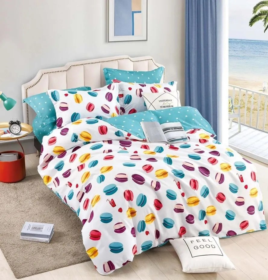 Lenjerie pat dublu, 6 Piese, Finet Premium