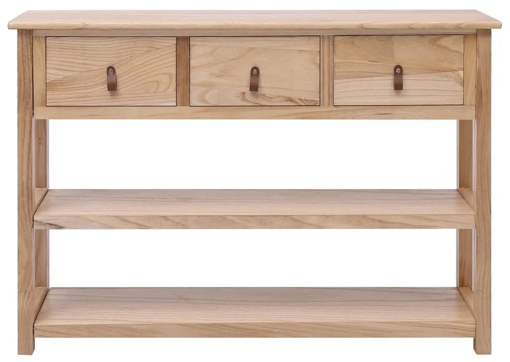 338549 vidaXL Servantă, 108x30x76 cm, lemn masiv de paulownia