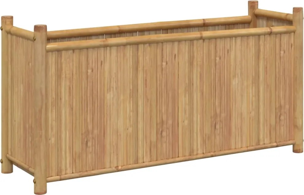 vidaXL Jardinieră, 100x30x50 cm, bambus