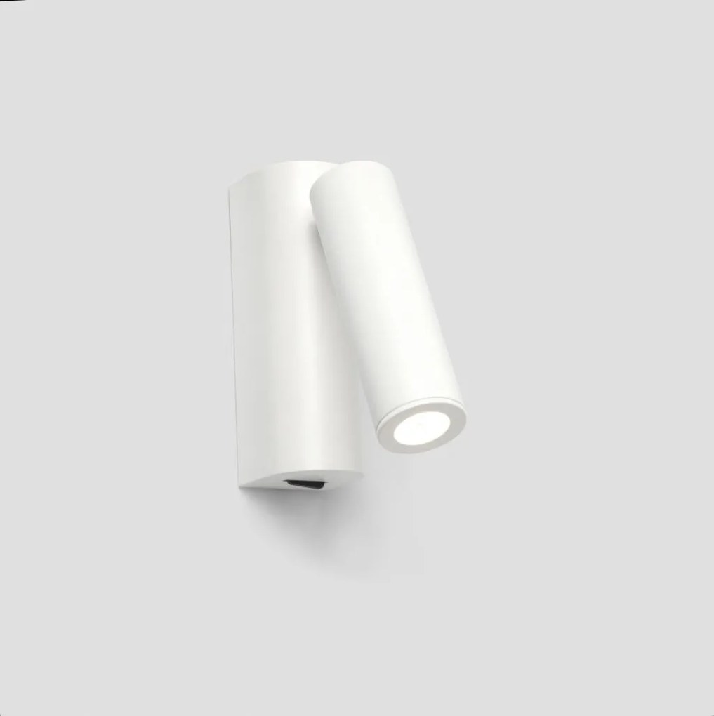 Aplica moderna cu reader LED design minimalist ROB alba