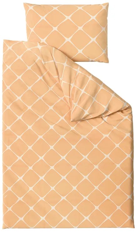 Lenjerie de pat din bumbac ARMINA culoare piersica Dimensiune lenjerie de pat: 70 x 90 cm | 140 x 200 cm