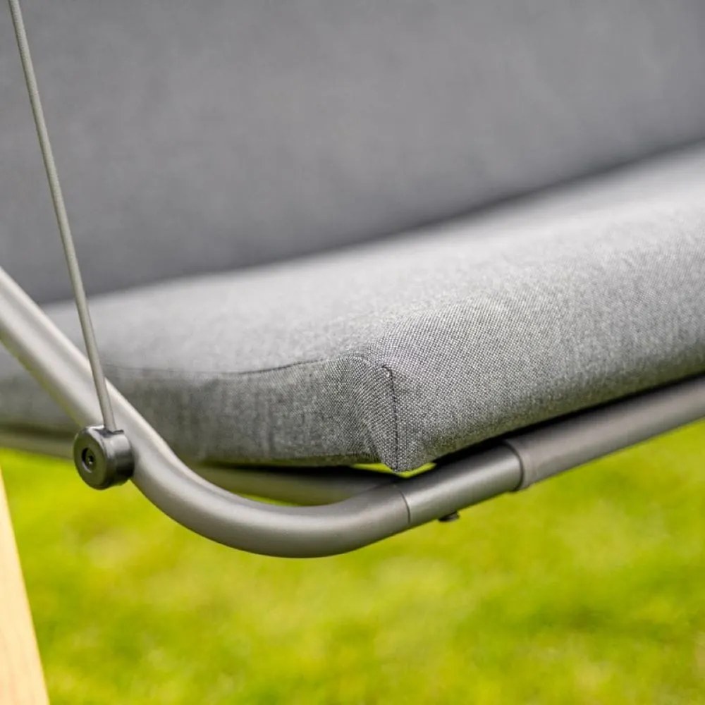 Balansoar de terasa Herning gri/maro L232 cm