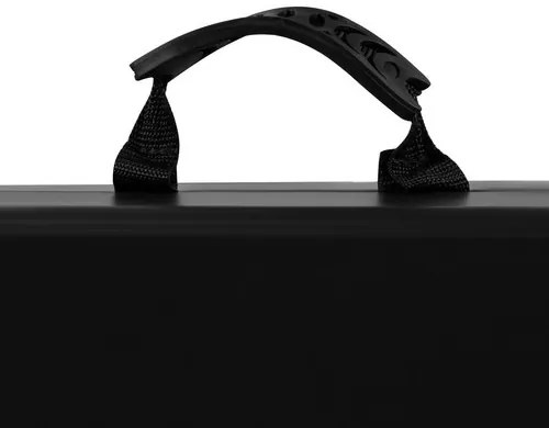 JAKS Set pliabil pentru bere 180 cm negru