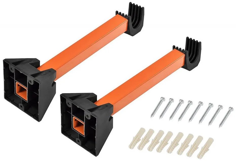 Suport pentru biciclete montat pe perete - 2x