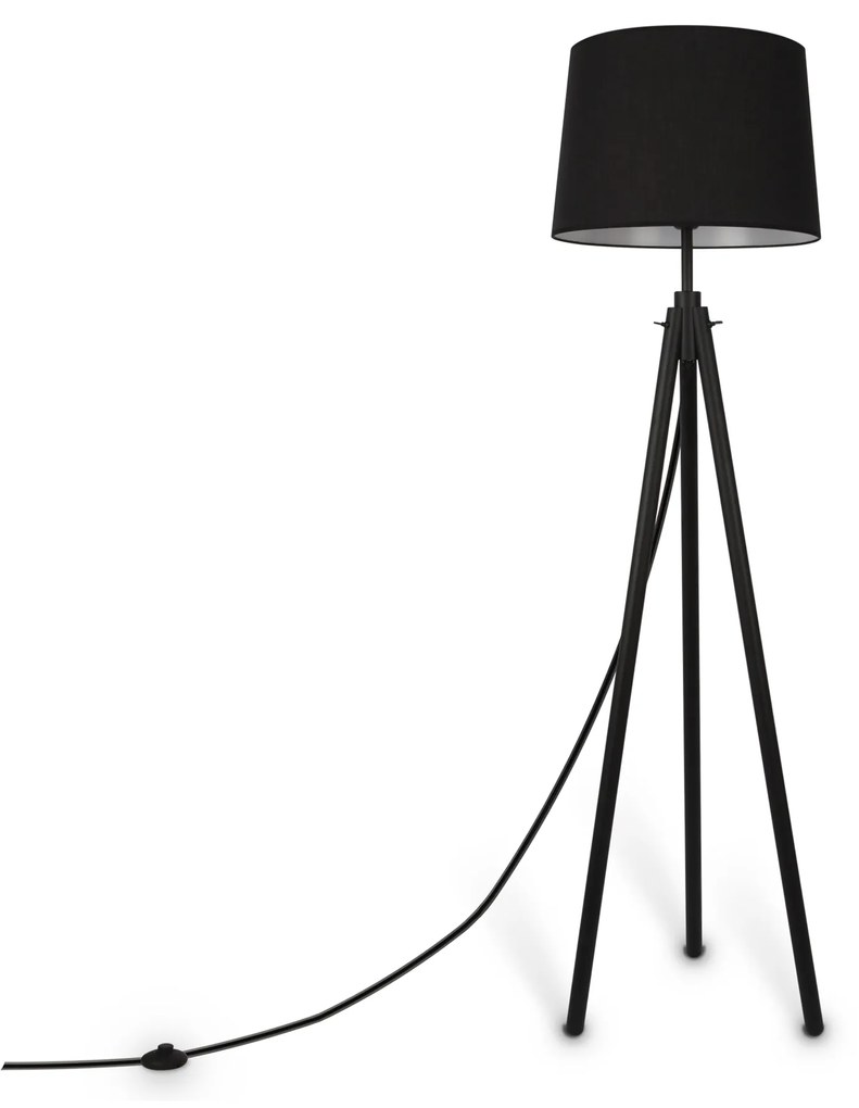 Lampadar Calvin Maytoni E27, Negru, Z177FL-01B, Germania