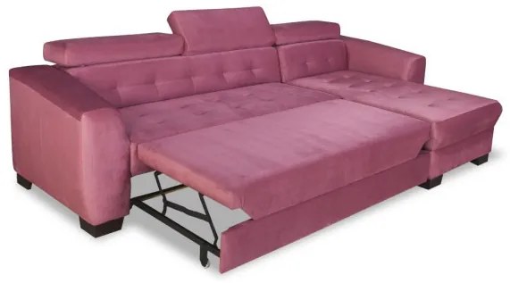 Coltar Extensibil Karma Dreapta, 5 Locuri, Mov, 291 X 177 X 86 Cm