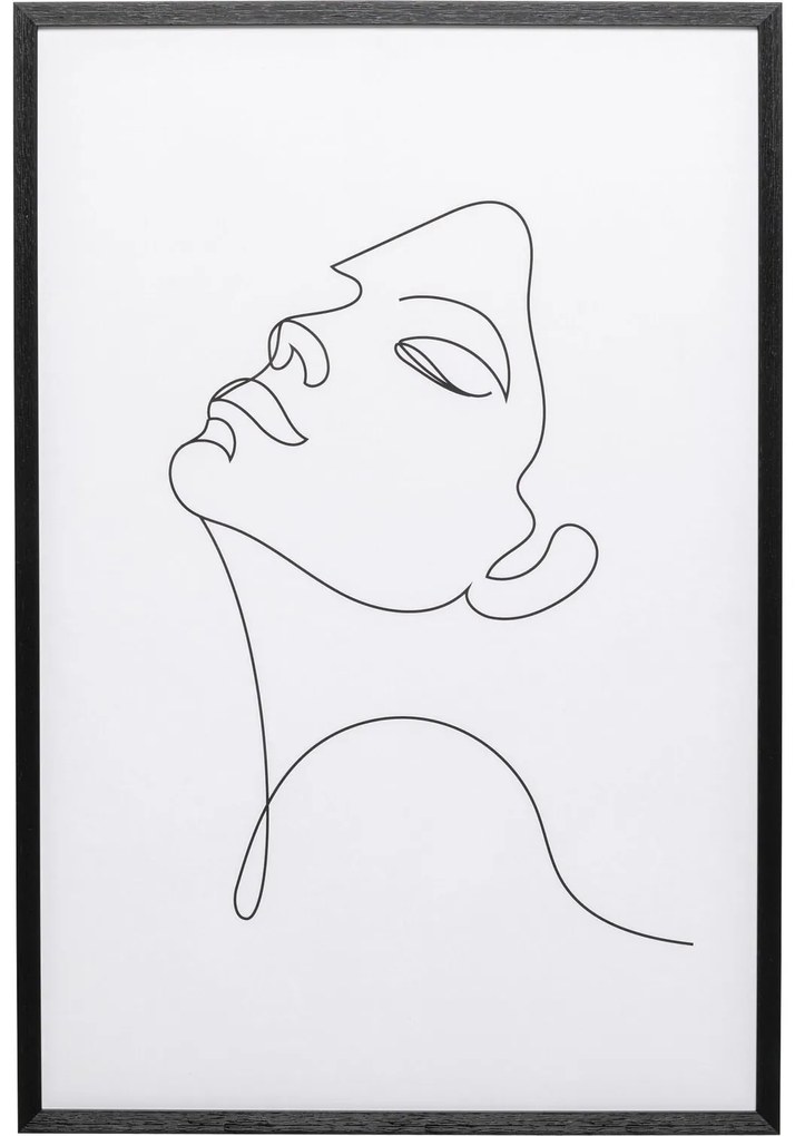 Rama foto Drawing Lady 63x93 cm