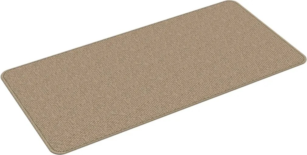 vidaXL Covor traversă aspect sisal, nisipiu, 50x100 cm