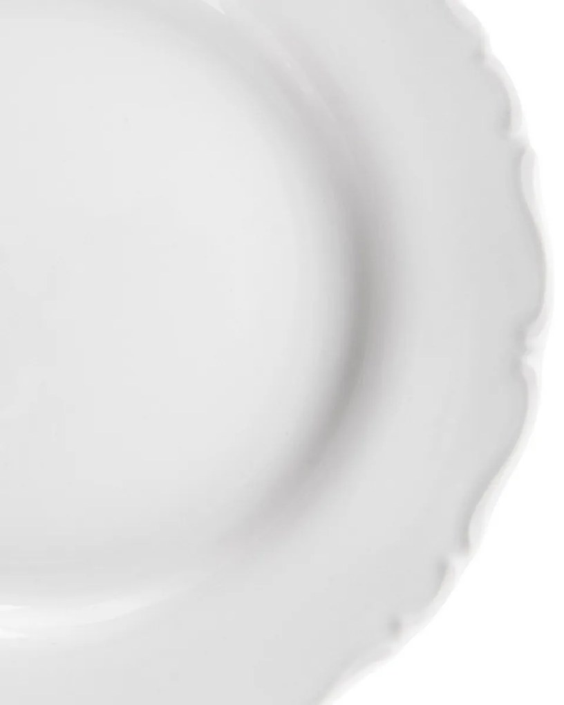 Orion Set de farfurii superficiale din porțelan Mona rim 6 buc, 24,5 cm