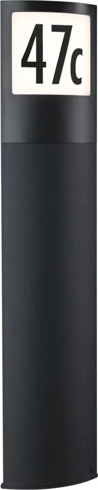 Paulmann 94514 - LED/8,5W IP44, corp iluminat reglabil pentru număr de casă PADEA 230V