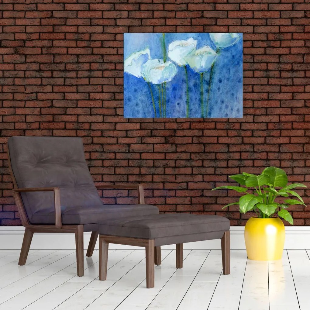 Tablou - Lalele albe (70x50 cm)