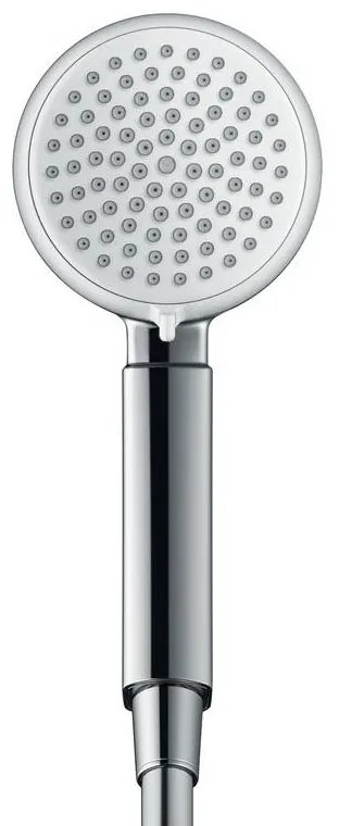 Para de dus Hansgrohe, Crometta 100 Vario, alb crom